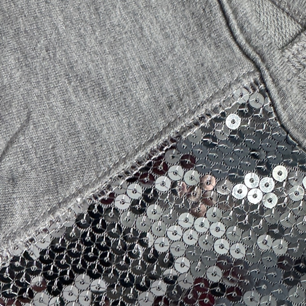 Gray Sequin Top - Picture 3 of 6